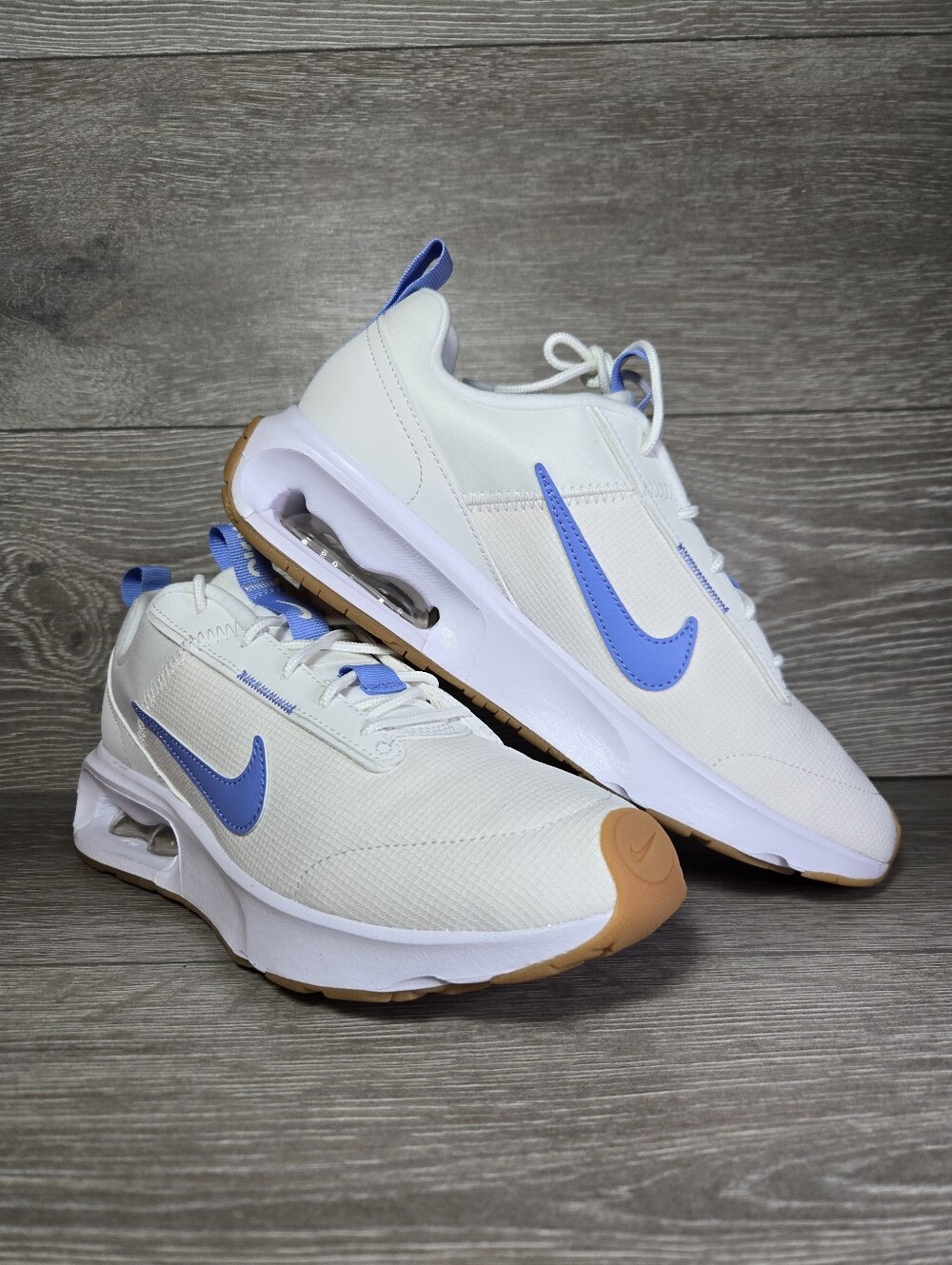 Nike Air Max INTRLK Lite Summit White/Royal Shoes Womens Size 9.5 DX3705-104 New - Picture 3 of 8